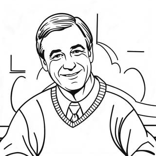 Mr Rogers Coloring Page 72562-58139