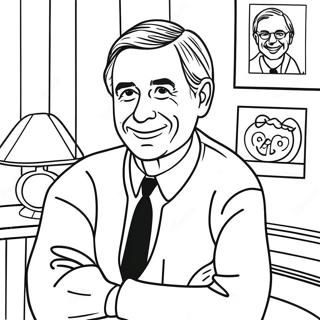 Mr Rogers Coloring Page 72562-58140