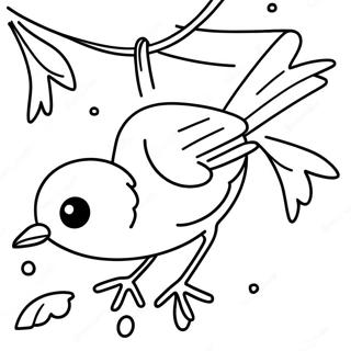 Robin In Upside Down Coloring Page 72613-58179