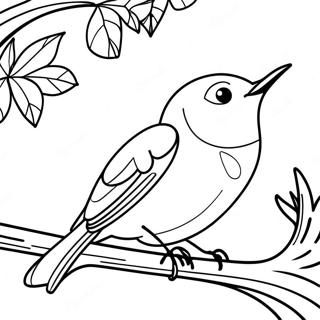 Robin In Upside Down Coloring Page 72613-58180