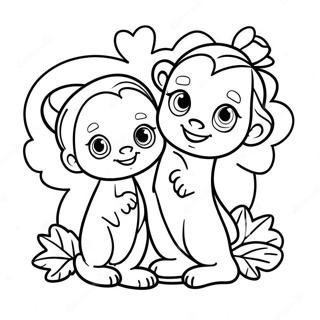 Ivy And Bean Coloring Page 72632-58194