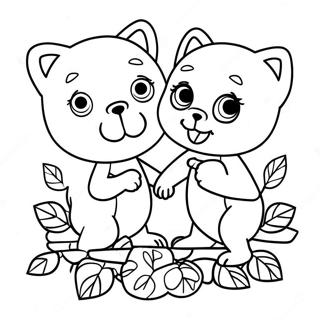 Ivy And Bean Coloring Page 72632-58195