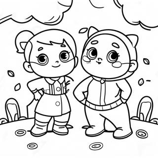 Ivy And Bean Adventure Coloring Page 72633-58198