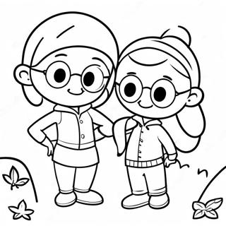 Ivy And Bean Adventure Coloring Page 72633-58199