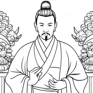 Hu Tao Coloring Page 72702-58250