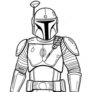 Jango Fett Coloring Pages