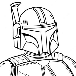 Jango Fett Coloring Page 72732-58274