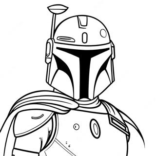 Jango Fett Coloring Page 72732-58275