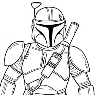 Jango Fett Coloring Page 72732-58276