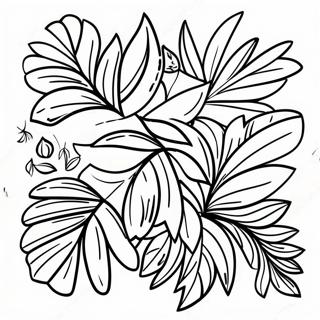 Palm Coloring Pages