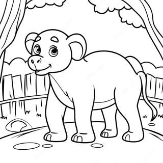 If I Ran The Zoo Coloring Page 72802-58334