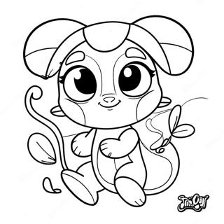 Kwami Miraculous Ladybug Coloring Pages