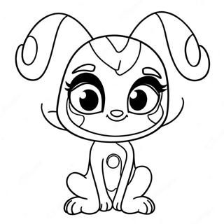 Kwami Miraculous Ladybug Coloring Page 7286-5919