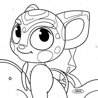 Kwami Miraculous Ladybug Coloring Page 7286-5920