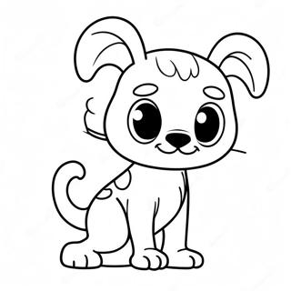 Tikki The Lucky Kwami Coloring Page 7287-5921