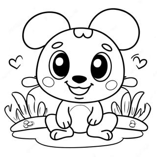 Tikki The Lucky Kwami Coloring Page 7287-5924