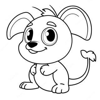 Tikki The Lucky Kwami Coloring Page 7287-6014