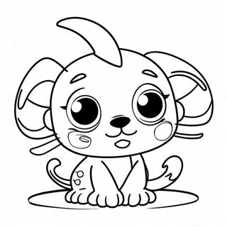 Tikki The Lucky Kwami Coloring Page 7287-6015