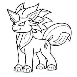 Solgaleo Coloring Page 72912-58415