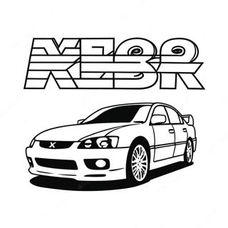 Mitsubishi Coloring Pages