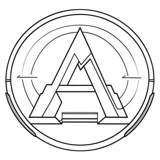 Mitsubishi Logo Coloring Page 72922-58430