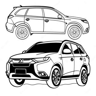 Mitsubishi Coloring Pages