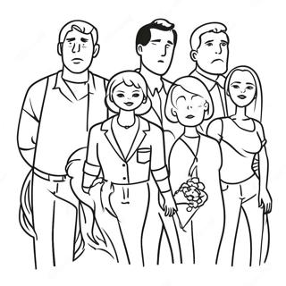 All Of Us Are Dead Characters Coloring Page 72933-59458