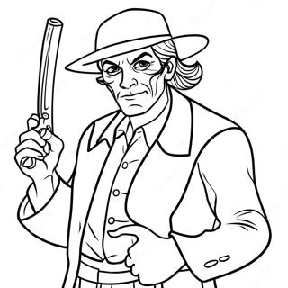 Robber Coloring Page 72942-58439