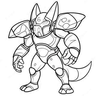 Protogen Coloring Page 72952-58448