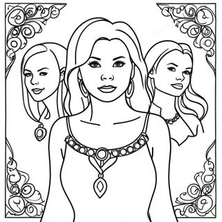 Charmed Coloring Pages