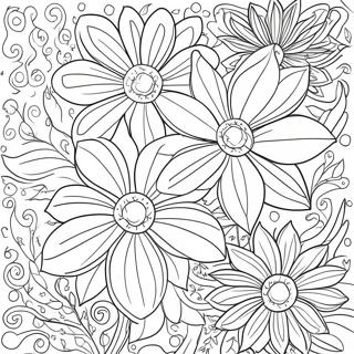 Flowering Ideas Coloring Pages