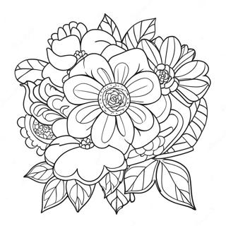 Flowering Ideas Coloring Page 73022-58503