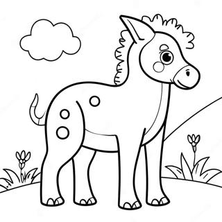 Dot To Dot Animal Coloring Page 73032-58511