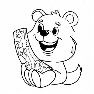 Goldie And Bear Coloring Page 73042-58515