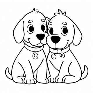 Clifford And Emily Elizabeth Coloring Page 73052-58523