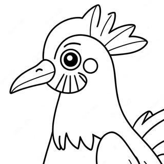 Farfetch D Coloring Page 73062-58534