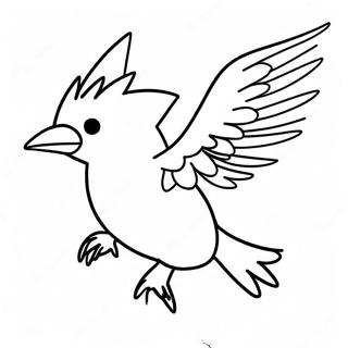 Zapdos Coloring Pages