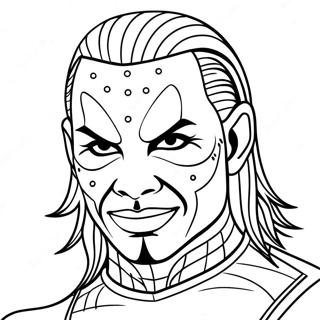 Jeff Hardy Coloring Page 73102-58566