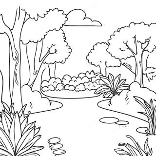 Garden Of Banban Coloring Pages