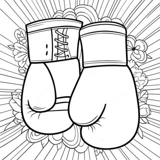 Boxing Coloring Pages