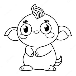 Cute Nab Nab Character Coloring Page 73173-58624