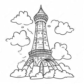 Tower Coloring Page 73192-58643