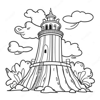 Tower Coloring Page 73192-58644