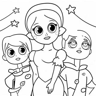 Julie And The Phantoms Coloring Page 73212-58653