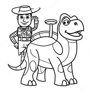 Rex Toy Story Coloring Page 73242-58674