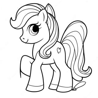 Rarity Coloring Page 7326-6048