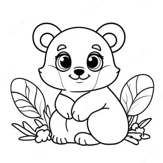 Adorable Baby Animals Coloring Page 73273-58701