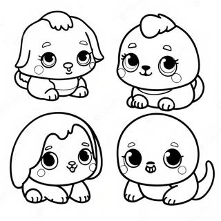 Adorable Baby Animals Coloring Page 73273-58704