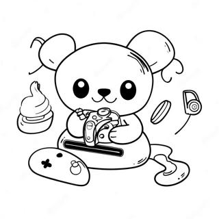 Toodles With Colorful Gadgets Coloring Page 73283-58710