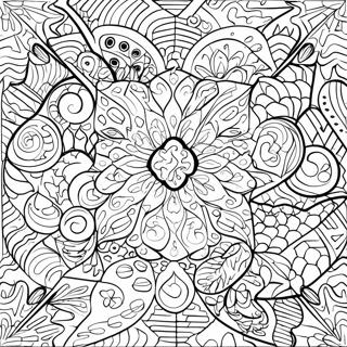 Tessellation Coloring Pages